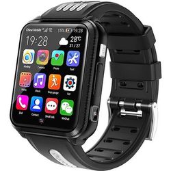 H1 Orologio Smart 1.54 pollici Smartwatch Orologio da Fitness Orologio da Corsa Bluetooth 4G Pedometrò Orologio Allarme Calendario Compatibile con Android iOS Bambini Donne GPS con Fotocamera IP 67