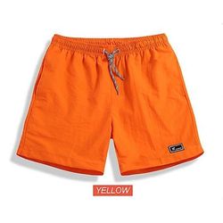 Per uomo Pantaloncini da corsa A cordoncino Pantaloni Esterno Strada Sportivo Estate Asciugatura rapida Traspirante Fitness Allenamento in palestra Jogging Standard abbigliamento sportivo