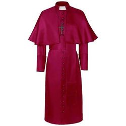 Retrò Vintage Medievale Rinascimento Costume Cosplay Taglie Forti Sacerdoti Tinta unita Costume Per uomo Fantasia Stile Steampunk Performance Feste Mascherata Adulti Body / Tutina Fascia / fiocco