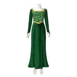 Il mostro verde Fiaba Principessa Vestito Costume Cosplay Festa for Per donna Adulti Halloween Carnevale Settimana del libro Performance Con il fumetto Anime Expo