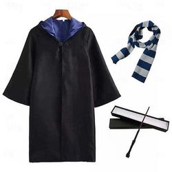 Strega magica Strega Costumi da mago Harry il Magico Mantello Costume di fantasia Classico Senza Tempo for Per uomo Per donna Bambini Adulti Natale Carnevale