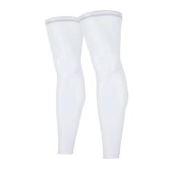1 paio Arsuxeo Scaldamuscoli / Gambali Tinta unica Leggero Crema solare UPF 50 Bicicletta Nero Bianco Verde Chiaro Poliestere Elastene Inverno per Per uomo Per donna Per adulto Bici da strada