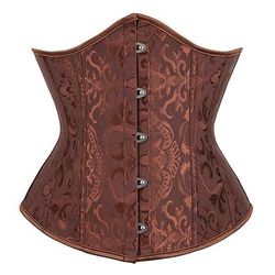 Rococò Punk Gotico Medievale Corsetto Overbust Biancheria intima Bustino 14 ossa di plastica Costume Per donna Reale Matrimonio Ospite di nozze Adulti Corsetto
