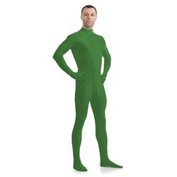 Costume di Carnevale Tuta Intera Tute Zentai Tuta di pelle Body Tinta unita Sesso Coppia Per uomo Per donna Costume per Halloween Adulti