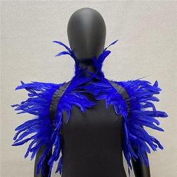 Punk Gotico Scialli Mantello di piume Bolero Strega malefico Costume Per donna Costume di Carnevale Orgoglio Halloween Carnevale Festa / Sera Parata dell'Orgoglio Mese dell'orgoglio Adulti Scialle