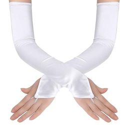 Anni 1950 Anni Ruggenti Anni 1920 Guanti Il grande Gatsby Invitato al matrimonio Costume Per donna Mascherata Festa / Sera Ricevimento di nozze Addio al Nubilato Adulti Guanti Altri Accessori