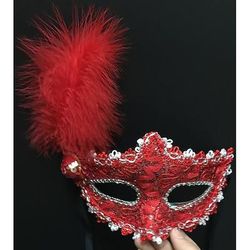 Principessa Halloween Maschera Maschera veneziana Maschera mascherata Maschera di Carnevale Vintage Mezzo Volto Adulti Per donna Femminile Carnevale Mascherata martedì grasso Feste Mascherata