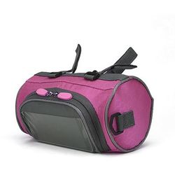 PROMEND Sacca da manubrio bici Borsa a tracolla Cestino da bicicletta 6 pollice Schermo touch Portatile Ciclismo per Ciclismo Blu Rosa Nero Campeggio e hiking Ciclismo / Bicicletta Campeggio