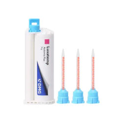 DMG Luxatemp Automix Plus Dental Temporary Crown Bridge Material A2 Shade Mixing Tips Impression Dispensing Mixing Gun 10:1