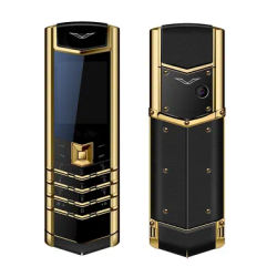 Luxury Signature Handmade Metal Mobile Phone for Seniors and Business Dual SIM Classic Keypad Ebook Business Feature Phone