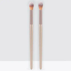 Makeup Brushes 2Pcs Professional Nose Shadow Highlighting Brush Face Cosmetics Blending Smudge Shader Brush Beauty Kits