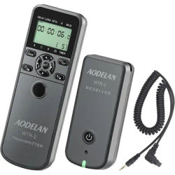 WTR-2 Camera Timer Remote Timelapse Intervalometer Shutter Release For Canon R3 R5C R5 1D 5D 6D 6DII 7D 7DII 50D 40D 30D 20D 10D