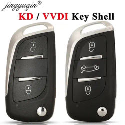 jingyuqin Flip KD Modified Key Shell Case for Keydiy B11 B11-2 NB11 NB11-2 Xhorse XNDS00EN XKDS00EN XEDS01EN Empty Body Housing