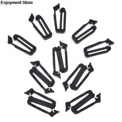 5pcs adjust keeper backpack accessories backpack clips molle webbing buckle strap belt end clip
