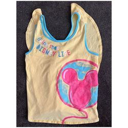 Disney Shirts & Tops | Disney Parks Exclusive Balloon Shirt Girl Size M | Color: Pink/Yellow | Size: Mg