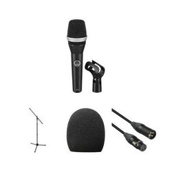 AKG D5 Handheld Vocal Microphone Live Performance Pack 3138X00070