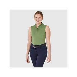 Hadley SunShield Sleeveless 1/4 Zip by SmartPak - XL - Serene Green - Smartpak