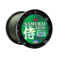 Daiwa Samurai Braided Line w/Bulk Spool 2.5lb 1500yds Green DSB-B15LBG