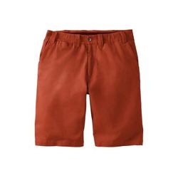 Men's Big & Tall 10" Flex Full-Elastic Waist Chino Shorts by KingSize in Desert Red (Size 48)