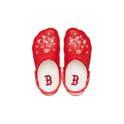 Crocs White Mlb Boston Red Sox Classic Clog Shoes