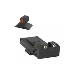 Kensight LPA TRT Contoured Tritium Adjustable Rear Night Sight Orange 980-255