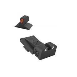 Kensight Bomar BMCS Adjustable Tritium Dot Rear Night Sight Orange 980-093