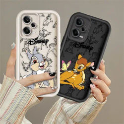 Cute Disney Bambi per Xiaomi Redmi Note 12 11 10 9 8 7 K50 40 30 20 12C 12 10A 9A 9C Pro 5G 4G