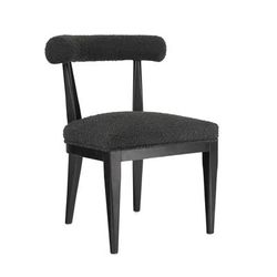 Palla Black Boucle Dining Chair - TOV Furniture TOV-D68818