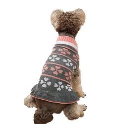 Cane Gatto Maglione Moda Carino Inverno Caldo Traspirante Morbido Lavabile Confortevole All'aperto Casual Quotidiano Abbigliamento per Cani for Bichon Frisé Volpino di Pomerania Cucciolo Papillon
