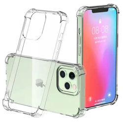 Coque transparente en silicone antichoc pour iPhone coque de protection pour iPhone 12 13 11 14