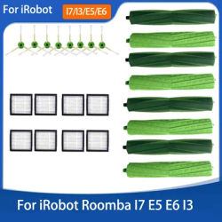 Rotolo di spazzole per filtri Hepa per iRobot Roomba I7 E5 E6 serie I3 accessori per aspirapolvere