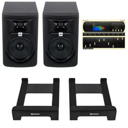 JBL 305P MKII Tilt Stand Bundle