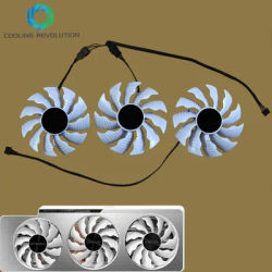 New for GIGABYTE GeForce RTX 3080 Ti RTX 3090 Vision OC 3X GV-N308TVISION GV-N3090VISION GPU Graphics Card Cooling Fan