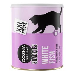 110g XXL White Fish Cosma Snackies Cat Treats
