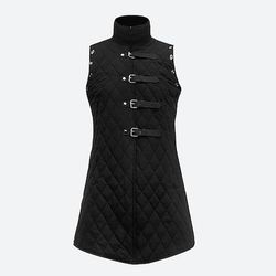 Medievale Rinascimento 17° secolo Cappotto Gilet Abbigliamento esterno Guerriero Cavaliere Vichingo Costume Per uomo Vichingo Halloween Carnevale Mascherata Performance Halloween LARP Adulti Cappotto