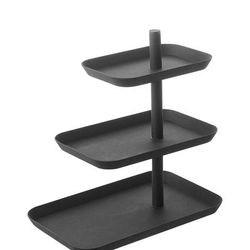 Yamazaki Home Jewelry And Accessory Trays - Steel - Black