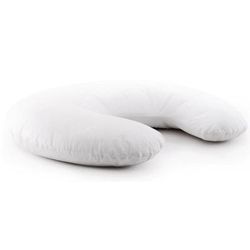 Cheer Collection Nursing and Baby Resting Multi-Purpose Pillow - White - 27" X 20"