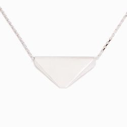 MING YU WANG Tooth Mini Medallion - Grey