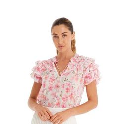 ALLISON New York Laney Top - Pink - S