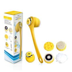 ISO Beauty Cleansing & Exfoliating Rechargeable All-In-1 Body Brush - Yellow