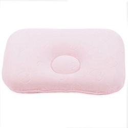 Cheer Collection Memory Foam Baby Pillow - Pink