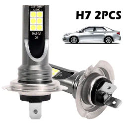 2Pcs H7 LED Headlight Car Light faro Auto Lampada lampadine accessori per Auto lampadine ad alta