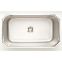 31.5-in. W CSA Approved Stainless Steel Kitchen Sink With Stainless Steel Finish And 18 Gauge - American Imaginations AI-27650