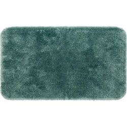 Wide Width Acclaim Bath Rug by Mohawk Home in Seafoam (Size 24" W 40" L)