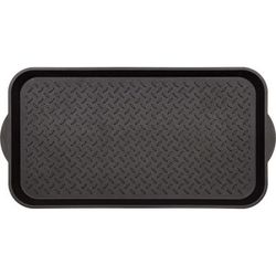 Diamond Boot Tray by Mohawk Home in Black