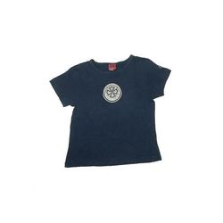 Independent Short Sleeve T-Shirt: Blue Tops - Kids Girl's Size Medium