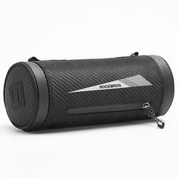 ROCKBROS Sacca da manubrio bici Regolabile Impermeabile Portatile Borsa da bici Nylon Marsupio da bici Borsa da bici Bicicletta Ciclismo