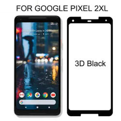 Protecteur d'écran en verre pour smartphone Google Pixel 2 3 XL 2XL 2 3 XL 3XL 3D 2.5D couverture