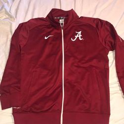 Nike Tops | Nike Dri-Fit Alabama Zip-Front Jacket Medium | Color: Red/White | Size: M