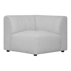 LYRIC CORNER CHAIR OATMEAL - Moe's Home Collection MT-1025-34